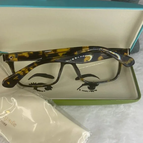 Kate Spade Jeri Blue Havana Reading Glasses Women - Picture 3 of 7